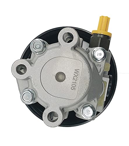 Well Auto Power Steering Pump W/Pulley Compatible With 00 01 02 03 04 05 06 Toyota Tundra; 01 02 03 04 05 06 07 Toyota Sequoia 21-5264 215264 443100C030, 443200C020, 443200C030 #TOP5