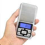 🌺 Scale Escala de joyería, diseño compacto con medición rápida y precisa con calibración manual automática y fácil