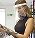 Produktbild Fredo Gesichtsschutz Visier aus Polycarbonat - CE Zertifiziertes Face Shield - Aufklappbares Gesichtsvisier - für Mann/Frau/Kind