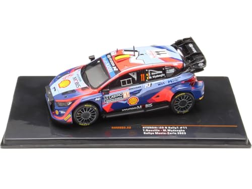 IXO 1/43 - H-Hyundai i20 N Rally1 Monte Carlo 2023 miniatura 2
