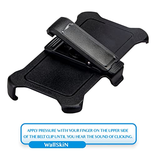 Wallskin P002105 2 Pack Replacement Belt Clip Holster For Apple Iphone 8 Plus thumb #6