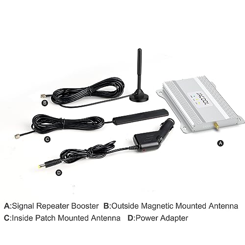 Jacool Rv Cell Phone Signal Booster For Car Rv Truck Travel Trailer Vehicle Cell Booster Rv Cell Phone Booster Car At&T Signal Booster Rv T Mobile Verizon Cell Signal Booster For Rv 5G 4G Lte Band 13/12/17 thumb #6