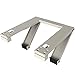 ALPINE HARDWARE Universal Window Air Conditioner Bracket - Heavy-Duty Window AC Support - Support Air Conditioner Up to 180 lbs. - for 12000 BTU AC to 24000 BTU AC Units (Heavy Duty)