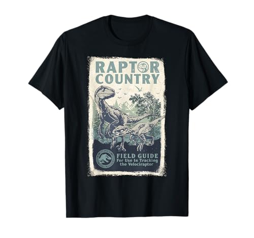 T-shirt Raptor Jurassic World idéal pour vos sorties cinéma et soirées geek