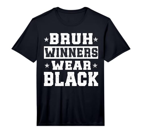 Spirit Week Winners Wear Black Team Camp Game Color Sports Performance T-Shirt