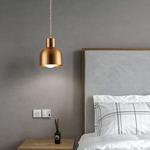 Suspension LED en aluminium LEVILLE dotée d'une douille E27 à vis robuste - 3