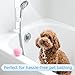 Modular Magnetic Handheld Shower Holder, 5-Section Customizable Sliding Rail with Tool-Free Adhesive Installation, Adjustable Height and Angle for Shower Chairs, Kids, Pets, Elderly, RV, Bathtub