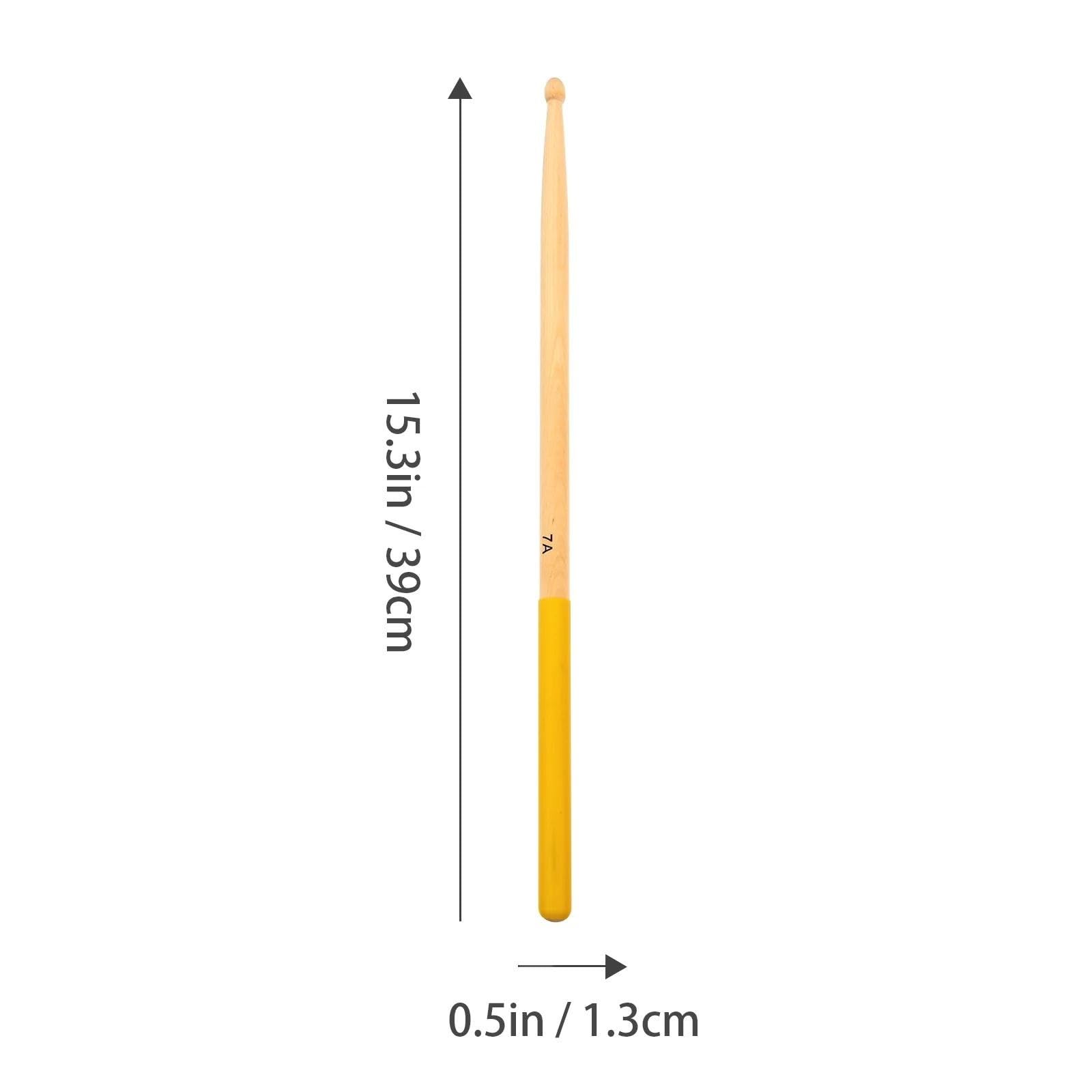 6 Paar Drumsticks Pack 7A Drumsticks Aus Ahornholz Drumsticks Aus Holz Für Das Spielen Von Schlagzeugern Trommelstöcke für Anfänger