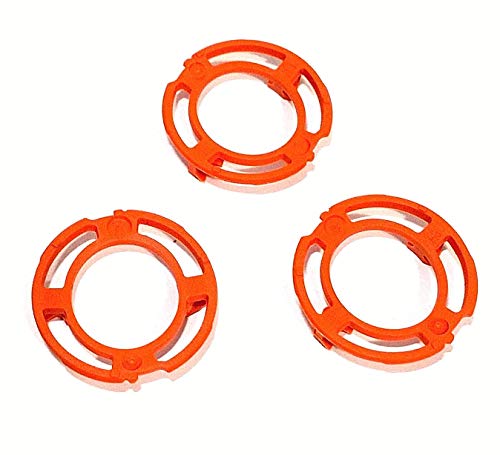 3pcs S7000 S9000 S9321 S9300 Lock-ring Retaining-Plate Holder Replacement for P-hilips RQ1250 S7000 S9712 S9321 S9300 S9531 S9522 Shaving Heads