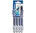 PILOT FRIXION FINELINER - SET 2 GO – 4 PZ 1 nero, 1 blu, 1 rosso, 1verde – punta fine