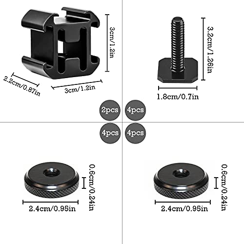 Hot Shoe Mount Scarpa Calda Adattatore Supporto