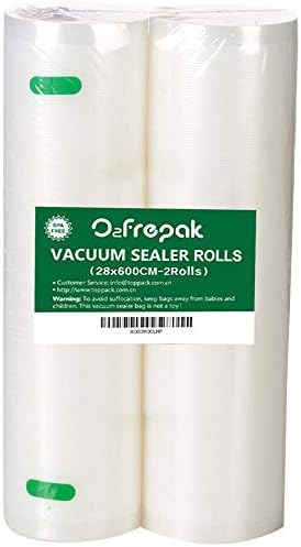 3 Pack Vacuum Sealer Bags Rolls - Heavy Duty, BPA Free, Leak-Proof - Perfect For Sous Vide & Freezer!