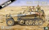 Das Werk DW16019 Sd.Kfz. 250/3 AUSF. A - 1:16 Modellbausatz - Leichter Funkpanzerwagen Greif mit 2 Figuren & Inneneinrichtung - Ungebaut
