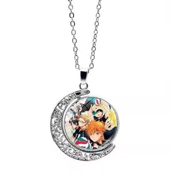 ハイキュー　月島蛍 ネックレス シルバー925 ハイキュー！！ 背番号ネックレス 烏野高校 月島蛍 11[めのや