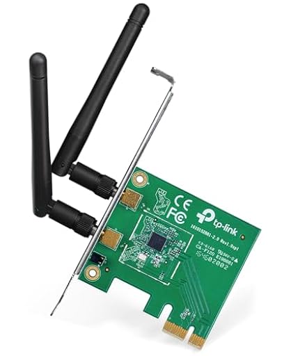 TP-Link TL-WN881ND - WIFI Adaptador PCI Express, Tarjeta de Red (300 Mbps, 2.4 GHz, 802.11n/g/b, 2 antenas desmontables), para Raspberry Pi, PC de Sobremesa | Ya disponible en tu tienda friki favorita! En mundofriki.es!