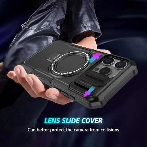 Funda Samsung S25 Plus elegante YOUULAR acabado mate militar con anillo magnético 3