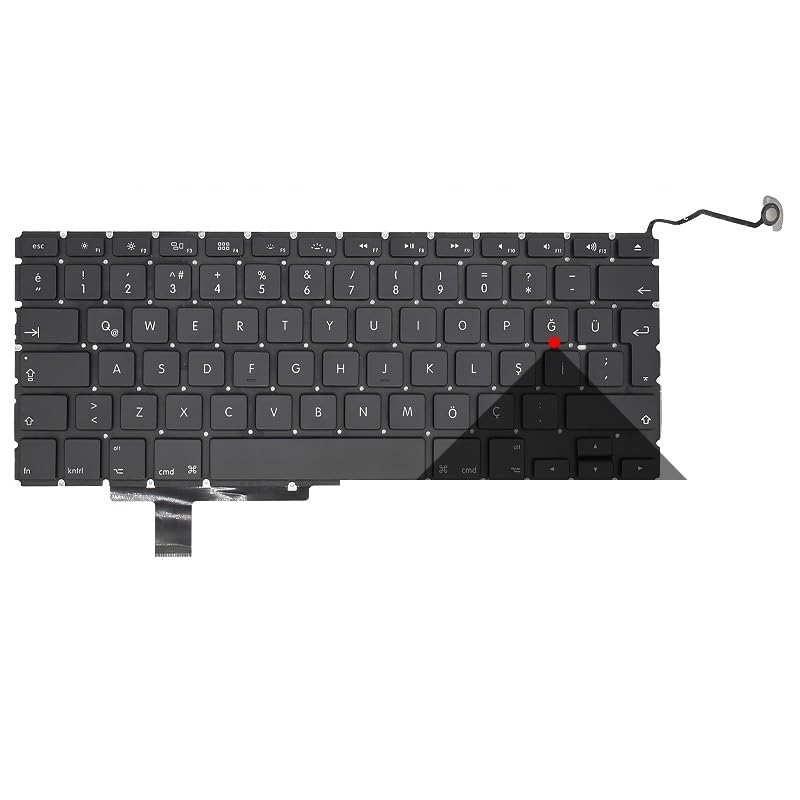 Clavier Pro 17 A1297 pour remplacer un clavier usé d'ordinateur portable Apple défectueux