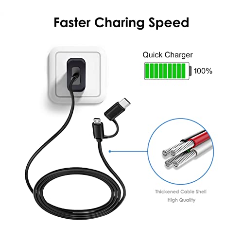 Wzhenb G.S013A#01 2 Pack 2 In 1 Charger Adapter For Kindle Paperwhite 7-13 thumb #1