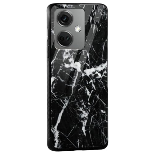 Image of COLORflow Back Cover Compatible with OnePlus Nord CE 3 5G | Black Marble White | Shockproof TPU Bumper Cover with Camera Protection Back Cover Compatible with OnePlus Nord CE 3 5G
