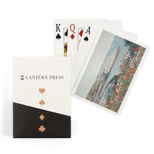 Cartas de Póker Lantern Press Maine Poppies 52 piezas