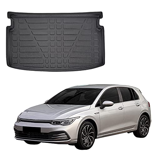 Tapis de coffre toutes saisons avec bord haut conçu pour Volkswagen Golf 8