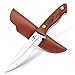 Outdoor Messer feststehende Klinge, Messer mit PU Scheide, Gürtelmesser feststehende Klinge, Survival Messer Outdoor, Full Tang Messer, Camping Messer, Geschenke für Männer