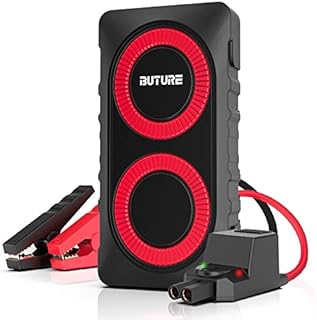 BUTURE Portable Car Jump Starter,800A 12000mAh (up to 6.0L Gas/5.0L Diesel, 30 Times) Lithium Car Battery Charger Jump Starter 12V Battery Booster Pack Portable