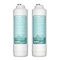 KRAUS Replacement Filter Cartridges for Purita 2-Stage Under Sink Water Filtration System with Carbon Block and Polypropylene Filters (Set of 2), FC-101