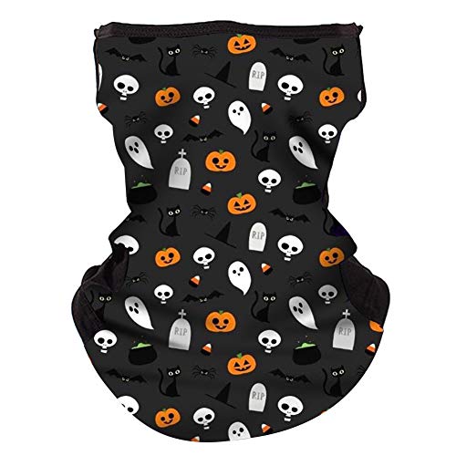 Kids Cooling Neck Gaiters with Ear Loops, Breathable Mesh Holes Face Cover for Boys Girls - Scarf Dust Wind3