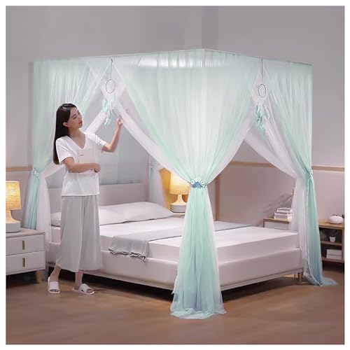 Support de moustiquaire pour décoration de chambre avec tubes d'acier stables