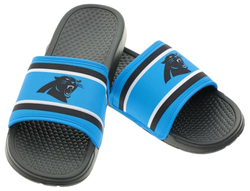 Image of FOCO NFL Team Printed Slide Sandals - Officially Licensed Football Fan Footwear for Comfort & Style