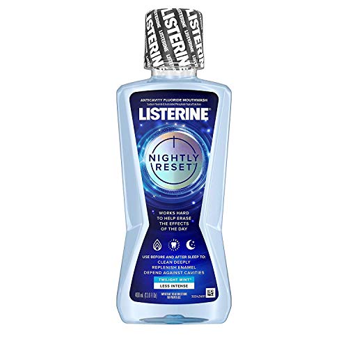 Nightly Reset Mouthwash, Twilight Mint, 13.6 fl oz (Pack of 2)