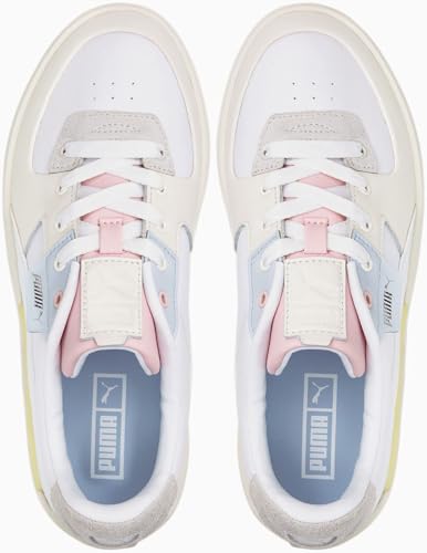 PUMA Womens Cali Dream Platform Sneakers Shoes Casual - Orange, White4