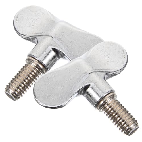 FUNOMOCYA 2pcs Drum Stand Screw Knob Drums Accessories Metal Cymbal Nuts Quick Release Nuts Cymbal Tools