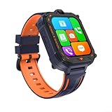 K39H-freundliche Smartwatch mit intelligenten Voice-Chat-Funktionen und präzisen GPS-Ortungsdiensten (Orange)