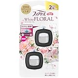 ファブリーズ 消臭芳香剤 車用 イージークリップ ホワイトフローラル 2.4mLｘ2個