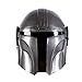 Produktbild Karc Mandalorian Maske Latex Voller Kopf Helm SW Cosplay Kostüm Props für Erwachsene Herren Halloween Kleidung Merchandise
