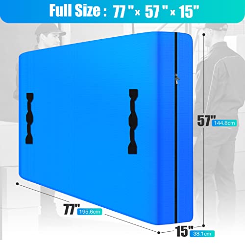 Fadoty Mattress Bags For Moving Full Size Reusable Mattress Storage Bag With Zipper Heavy Duty Tarp Mattress Cover For Moving With Handles Moving Mattress Bag Protector Moving Supplies & Moving Bags #TOP1