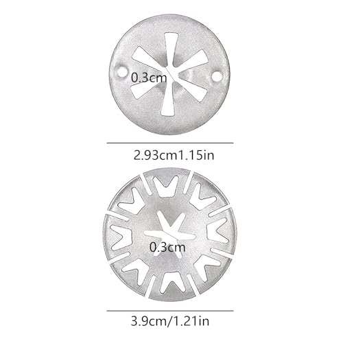 80 Stück Hitzeschutzblech Reparatursatz,Car Klemmscheiben Hitzeschutzblech,Edelstahl Star Lock Sicherungsscheiben,Ø 30mm Starlock Verschluss Clips für Hitzeschilden unter Der Motorhaube Eines Autos