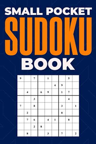 Small Pocket Sudoku Book: Mini Compact Size & Travel Friendly Easy To Very Hard Cute Soduko Puzzles For Kids And Adults image 2