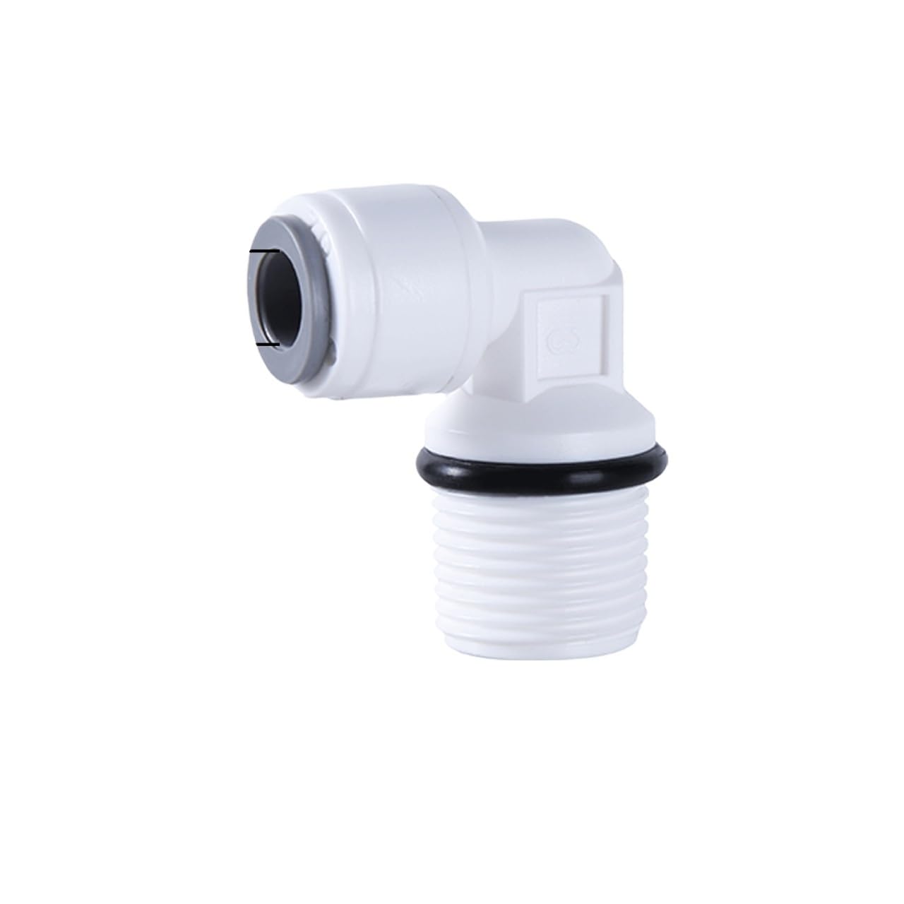 VCALDGFZ 90 Degree Elbow RO Water Fitting 15 Types Male Female 1/4 3/8 POM Hose PE Pipe Connector Filter Reverse Osmosis Parts(3)