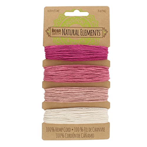 Cordon 100% chanvre 1mm anti-rupture pour création bijoux robustes et déco