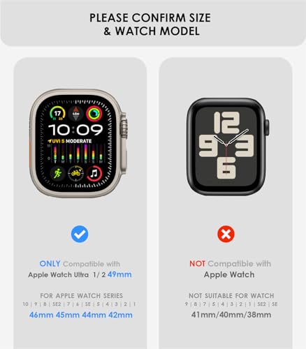 Image of Aulumu A11 Mag Buckle Slim Band Designed for Apple Watch | Memory Quick Release | Velvet Nylon Braid | Stainless Steel Magnetic Clasp
