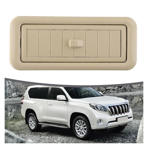 Ventilación de techo interior gris para Land Cruiser Prado: aire directo y uniforme 5