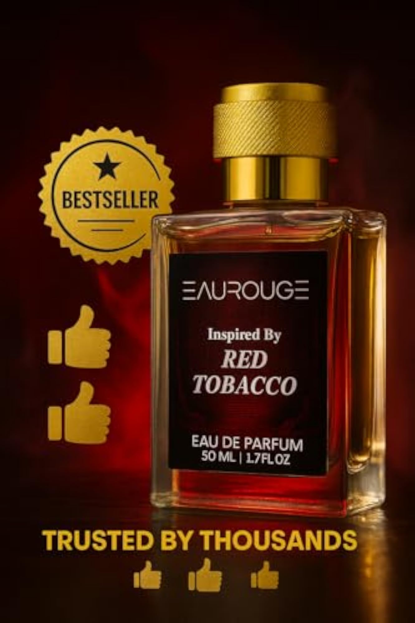 Red Tobacco Unisex Perfume, Strong Long Lasting EDP