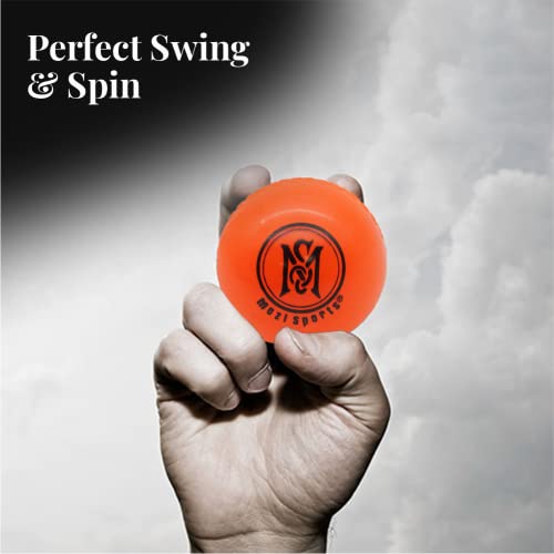 image for Mozi Sports Wind Cricket Balls - Indoor & Outdoor Soft Training Cricke