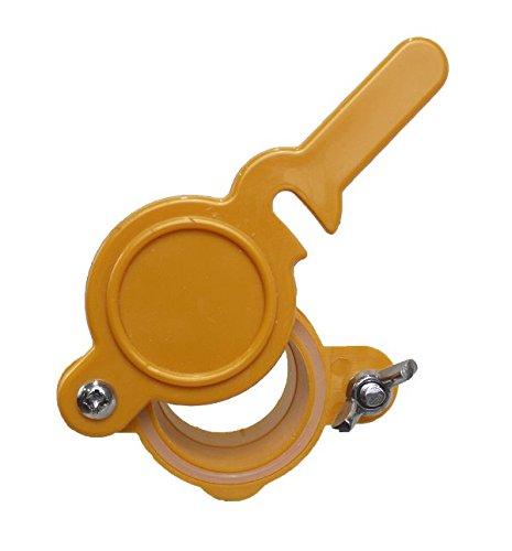 Bac à désoperculer en plastique Uncapper avec traverse et robinet pour le miel, Superposable et emboîtable