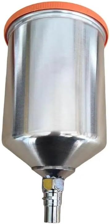 Paint Sprayer Plastic Cup Air Thread Connector for Spray Gun Tool,600ml HVLP Cups Pot Replacement Connectors(for SATA)