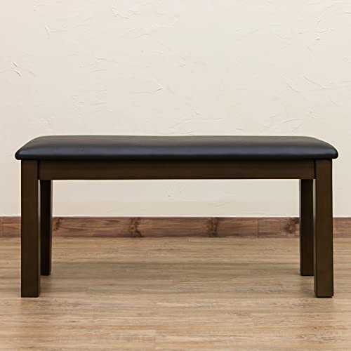 Amazon.co.jp: ダイニングベンチ 木製 91cm幅 ブラウン VGL-24BR