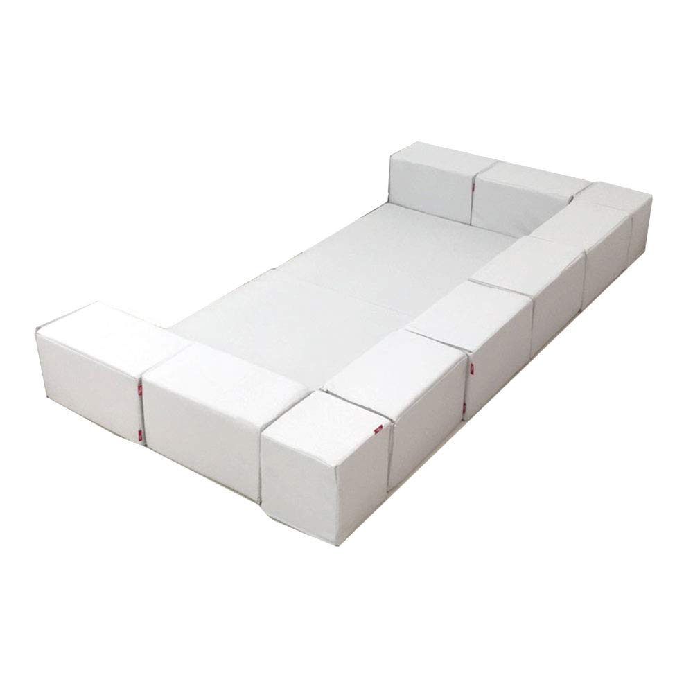 Amazon | キッズブロック Dセット 113×226cm ホワイト (B340-D-SET-S12 
